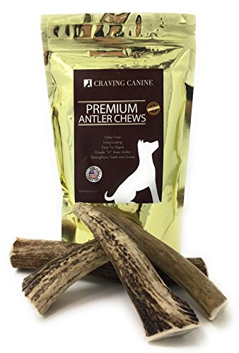 Algopix Similar Product 3 - Craving Canine Grade A USA Deer Antlers