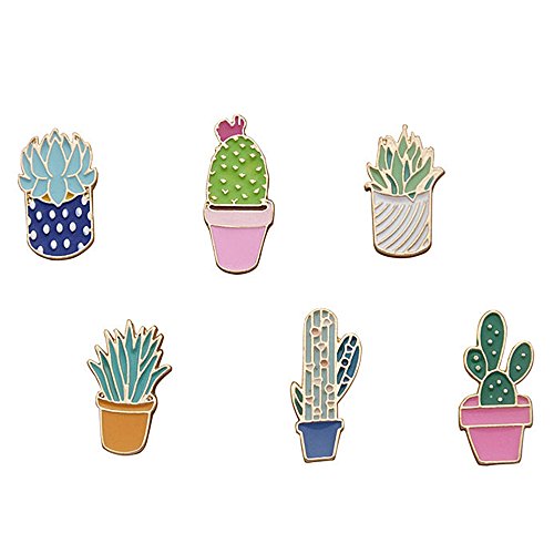 Algopix Similar Product 3 - FLYPARTY 6 Pcs Cute Enamel Lapel Pins