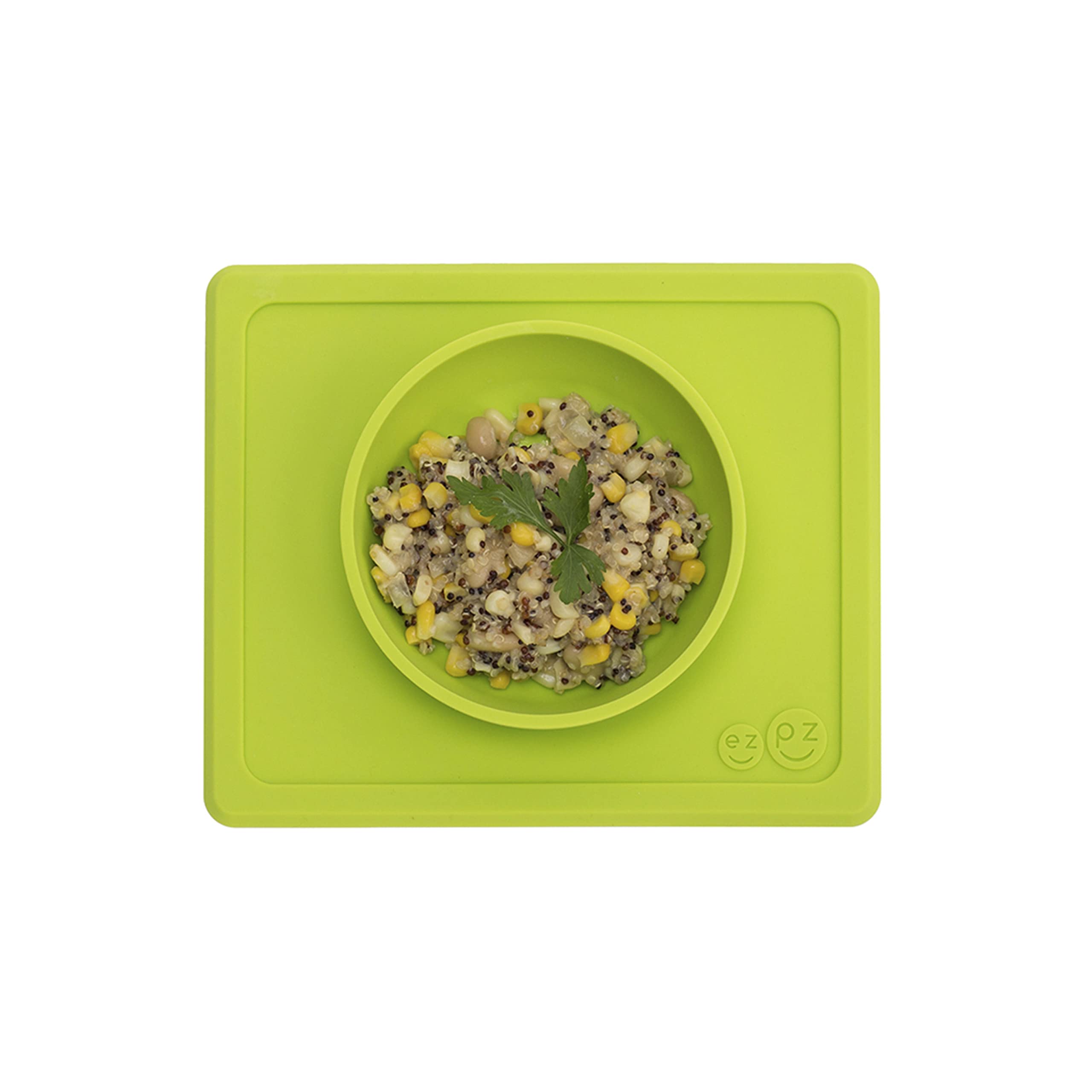 Algopix Similar Product 10 - ezpz Mini Bowl for 12 Months Lime 