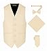 Algopix Similar Product 17 - Oliver George 4pc Mens Solid Formal