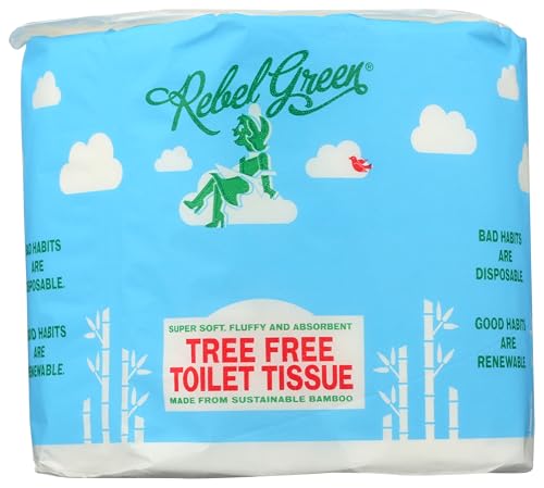 Algopix Similar Product 17 - Rebel Green Tree Free Bamboo Toilet