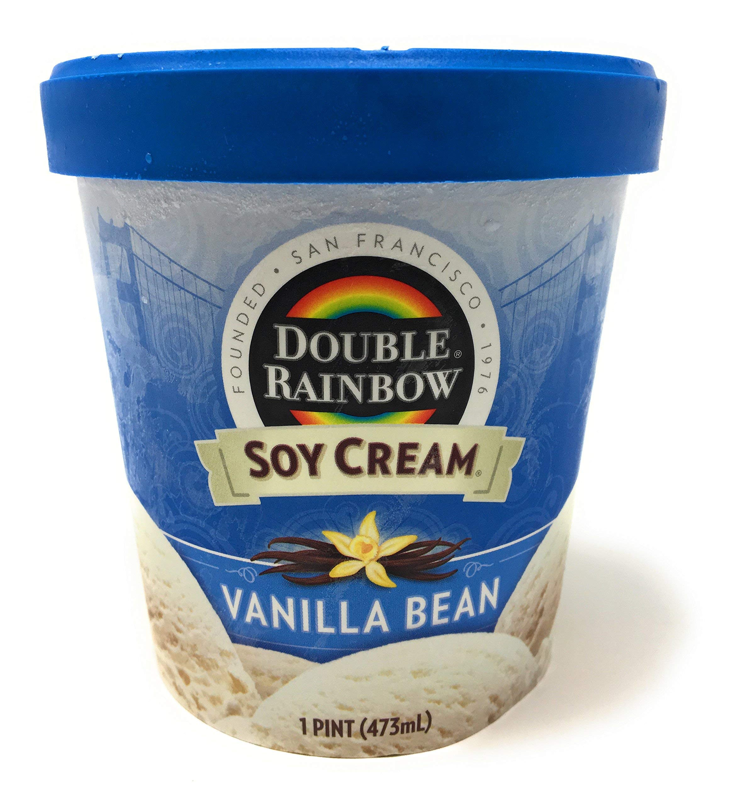 Algopix Similar Product 16 - DOUBLE RAINBOW Vanilla Bean Soy Cream