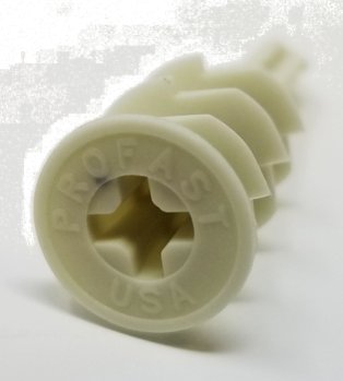 Algopix Similar Product 2 - Self Drilling Anchor Kit Zinc Nylon