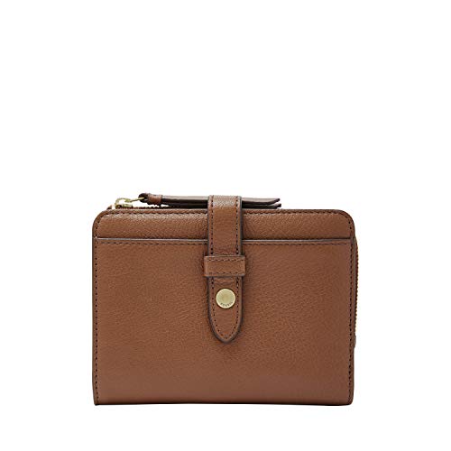 Algopix Similar Product 6 - Fossil Fiona Multifunction Wallet, Brown