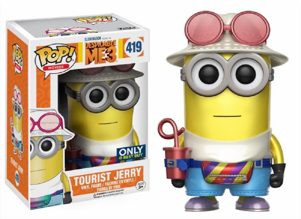Algopix Similar Product 20 - Funko Despicable Me 3Tourist Jerry