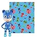 Algopix Similar Product 1 - PJ Masks Fleece Throw Blanket  Cuddle