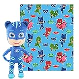 Algopix Similar Product 3 - PJ Masks Fleece Throw Blanket  Cuddle