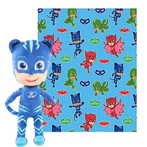 Algopix Similar Product 14 - PJ Masks Fleece Throw Blanket  Cuddle