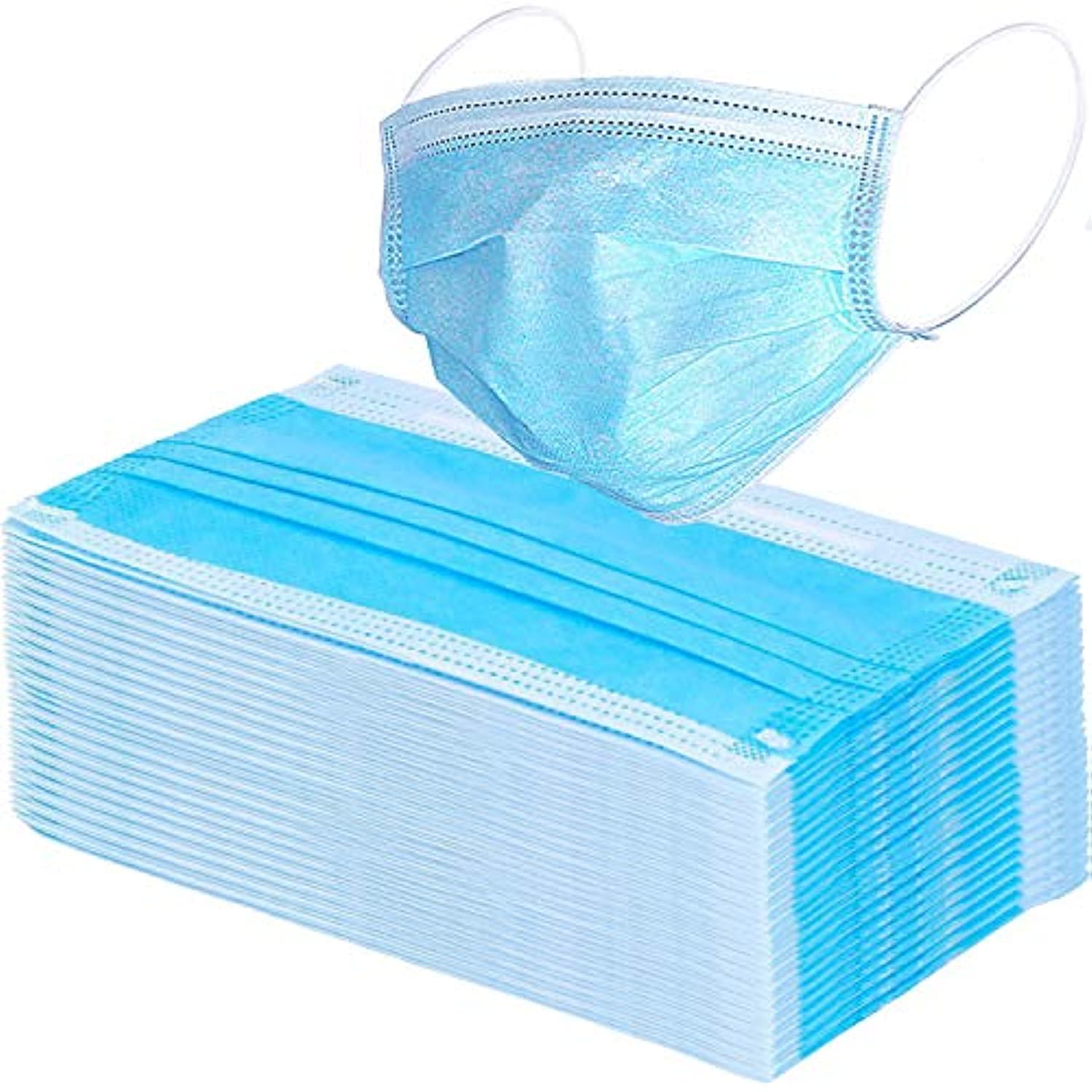 Algopix Similar Product 8 - Wecolor 100 Pcs Disposable 3 Ply
