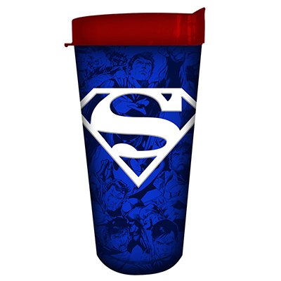 Algopix Similar Product 18 - Silver Buffalo SP121386 16OZ Superman