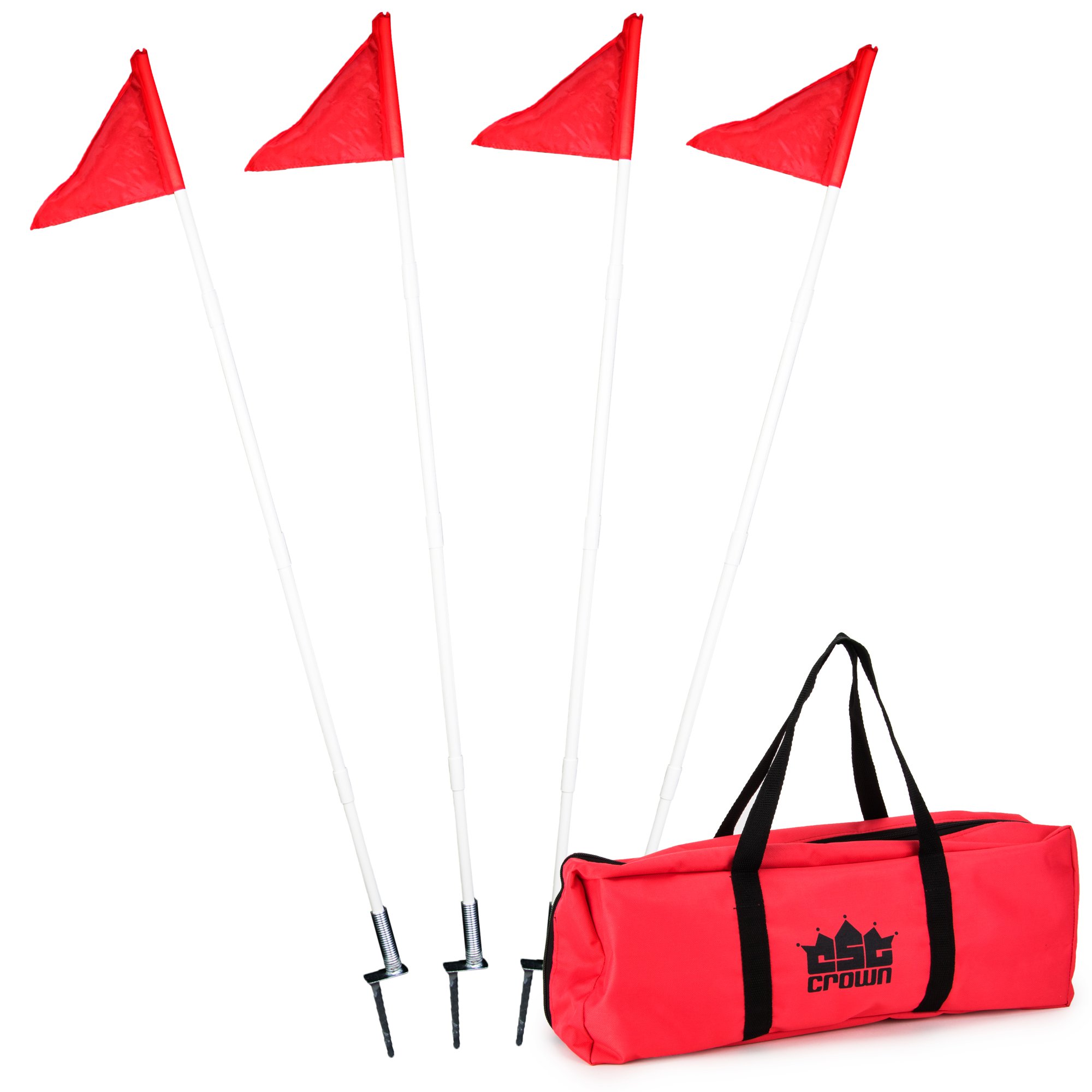 Algopix Similar Product 20 - 4 Pack of Soccer Corner Flags 