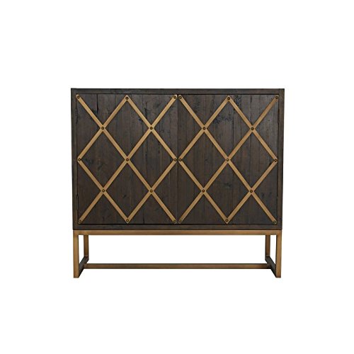 Algopix Similar Product 7 - Moes Coltrane Metal Home Bar Cabinet