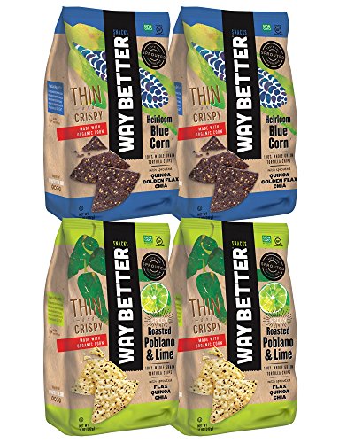 Algopix Similar Product 11 - Way Better Snacks Sprouted Whole Grain