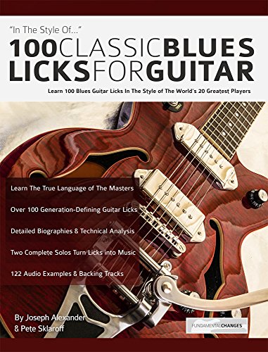 Algopix Similar Product 18 - 100 Classic Blues Licks for Guitar