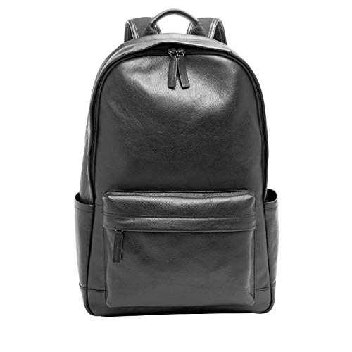 Algopix Similar Product 1 - Fossil Mens Buckner Leather Backpack