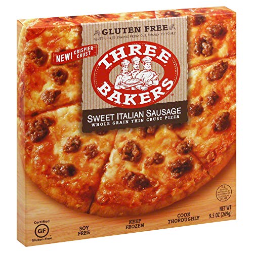 Algopix Similar Product 5 - THREE BAKERS PIZZA THIN GF SWT ITAL SS