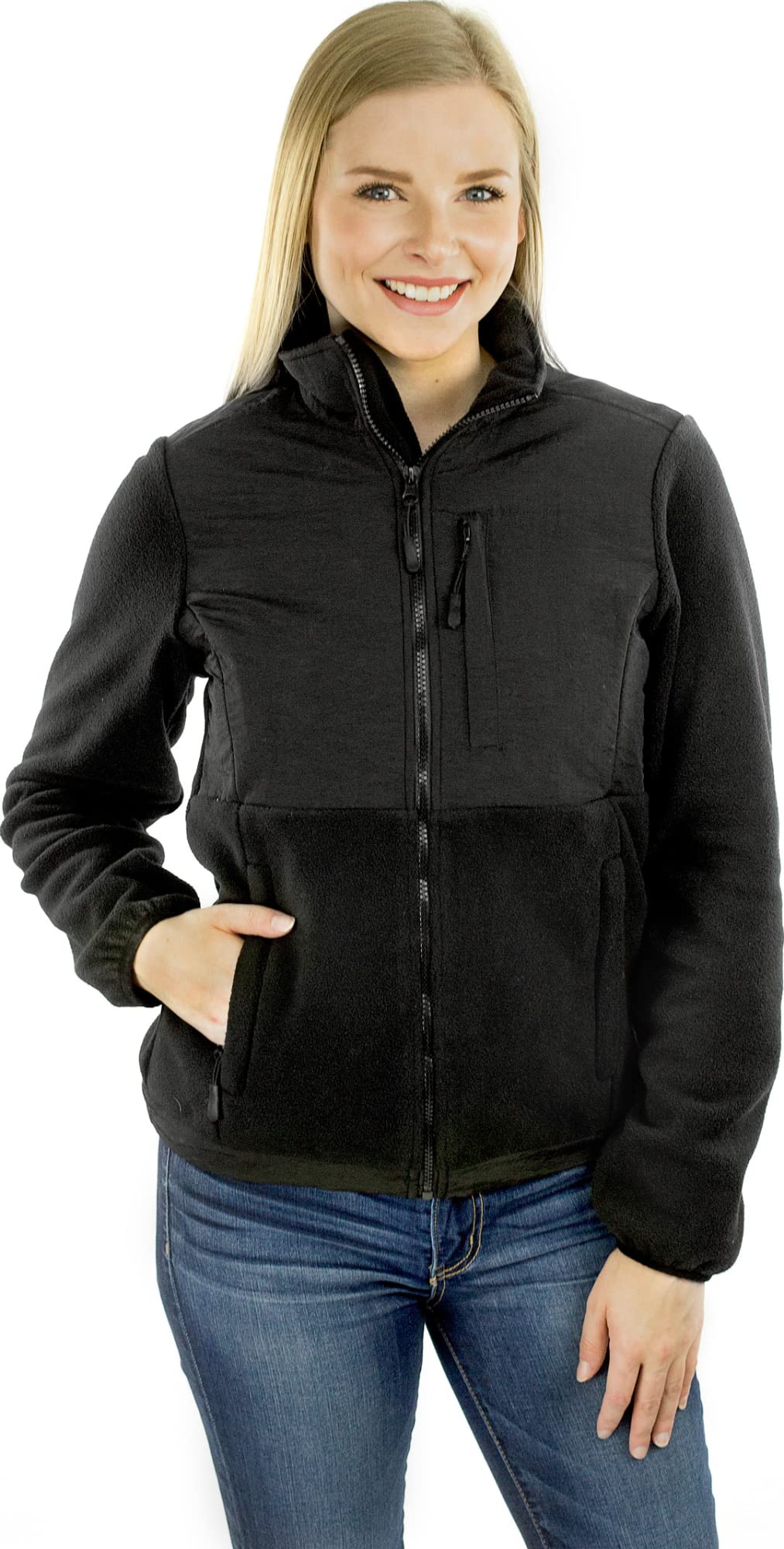 Algopix Similar Product 11 - Exotic Identity Fleece Full Zip Jacket