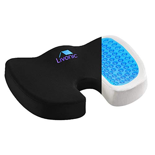 Algopix Similar Product 6 - Livonic Gel Enhanced Seat Cushion 