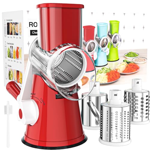 Algopix Similar Product 5 - Cambom Rotary Cheese Grater Hand Crank