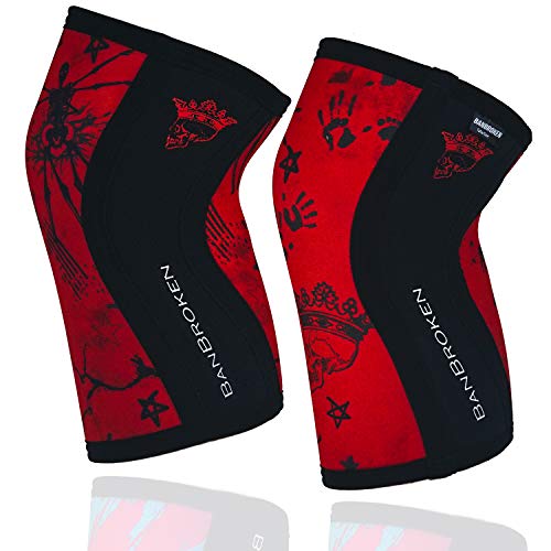 Algopix Similar Product 8 - BANBROKEN Knee Sleeves 2 Units 5mm