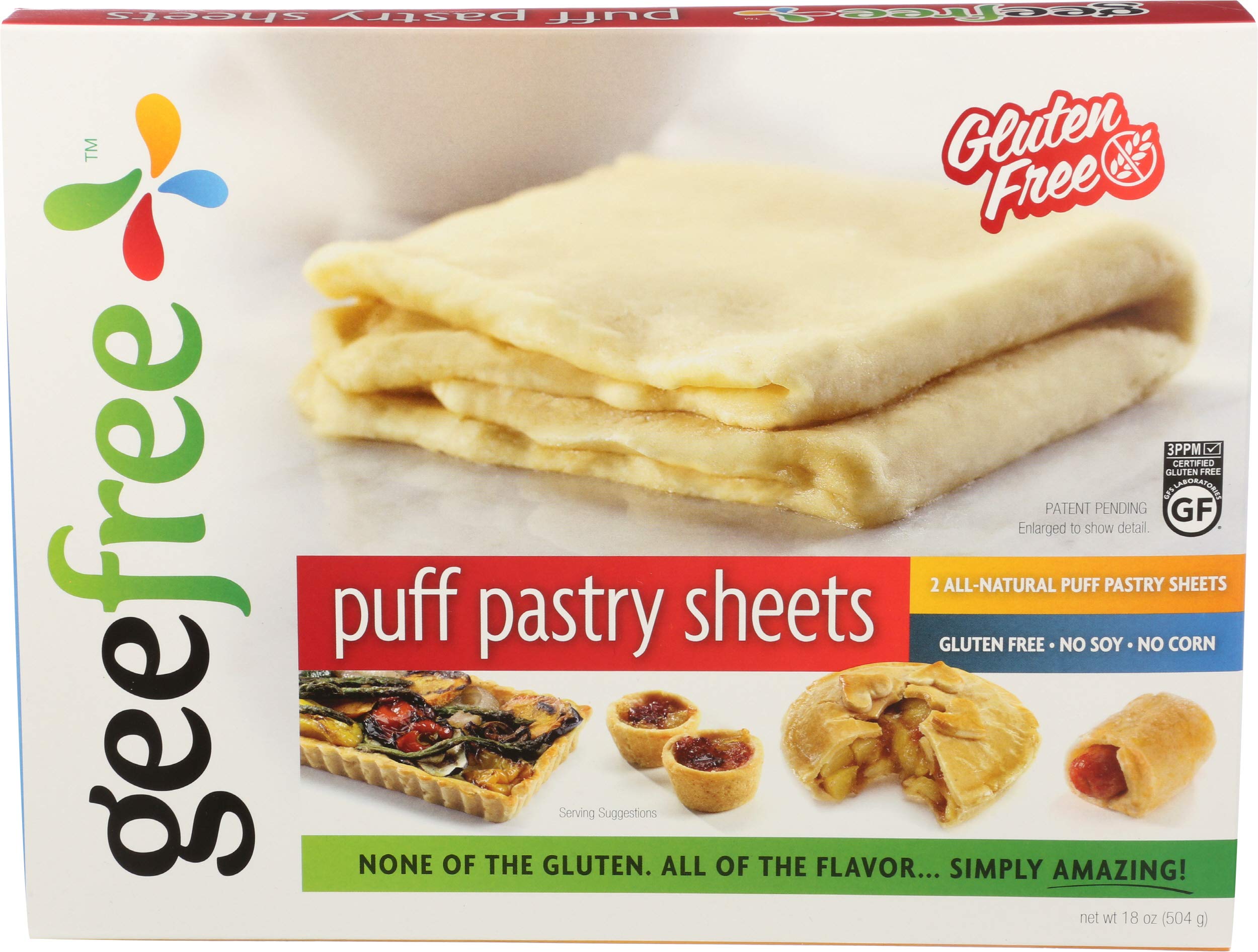 Algopix Similar Product 4 - PUFF PASTRY SHEET