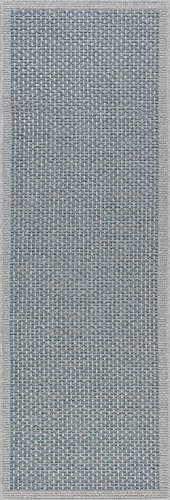Algopix Similar Product 12 - Largo Modern Solid Blue EasyCare