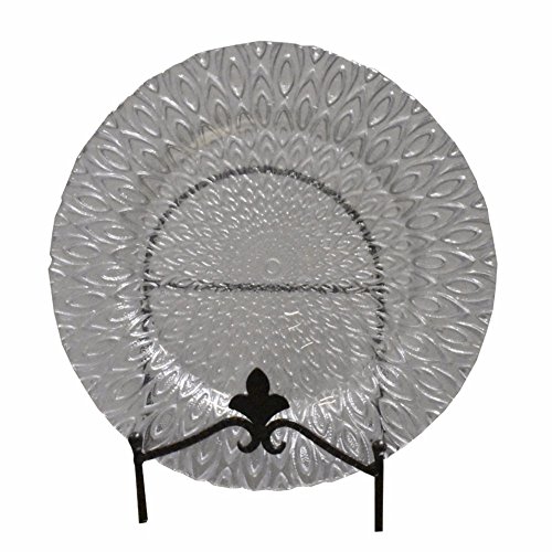 Algopix Similar Product 17 - Benzara Appealing Glass Charger with