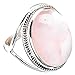 Algopix Similar Product 8 - Navya Craft Rose Quartz Ring 925