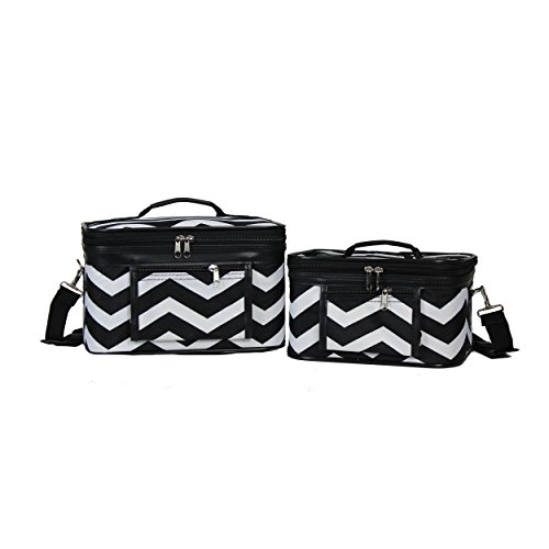 Algopix Similar Product 17 - World Traveler Womens 2Piece Cosmetic