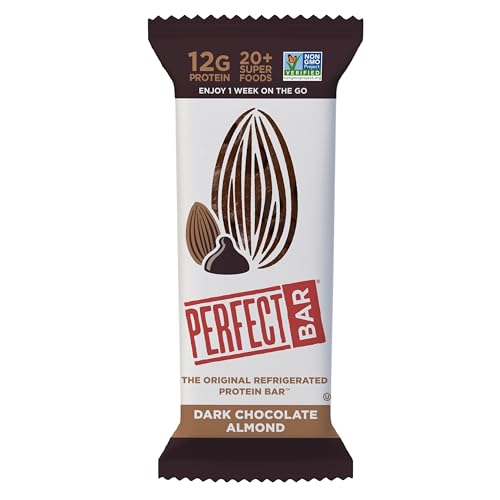 Algopix Similar Product 15 - Perfect Bar Dark Chocolate Almond