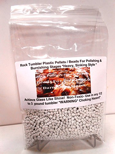 Algopix Similar Product 3 - Rock Tumbler Sinking Plastic Pellets 