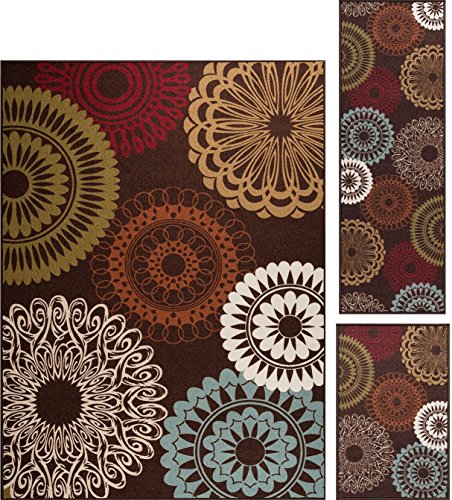 Algopix Similar Product 3 - Jayce Transitional Geometric Brown