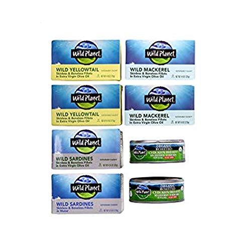 Algopix Similar Product 7 - Wild Planet Protein Power 8 Piece Pack