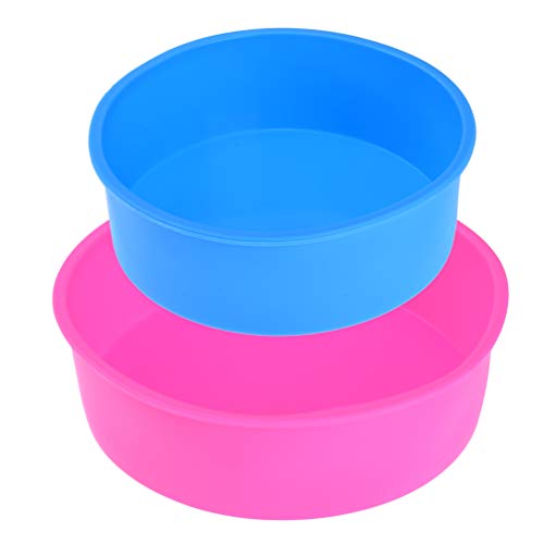 Algopix Similar Product 19 - Uarter Round Silicone Cake Pan Baking