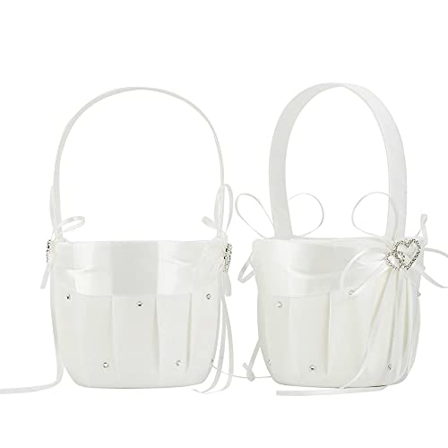 Algopix Similar Product 2 - AmaJOY 2pcs Beach wedding Flower Girl