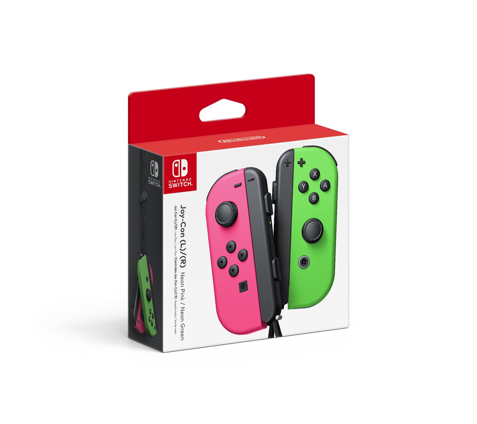 Algopix Similar Product 20 - Nintendo JoyCon LR  Neon PinkNeon