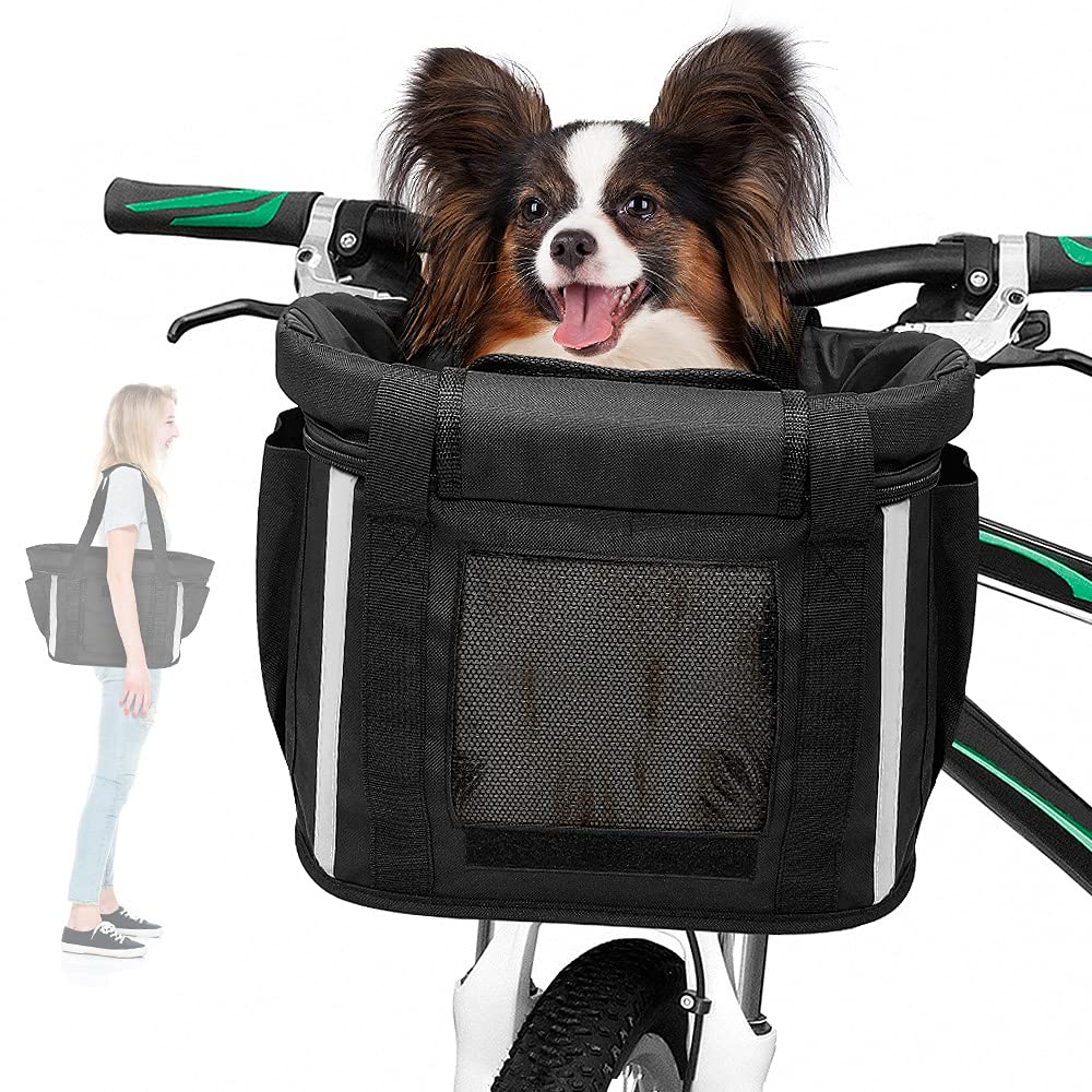 Algopix Similar Product 8 - ANZOME Bike Basket Removable  Folding