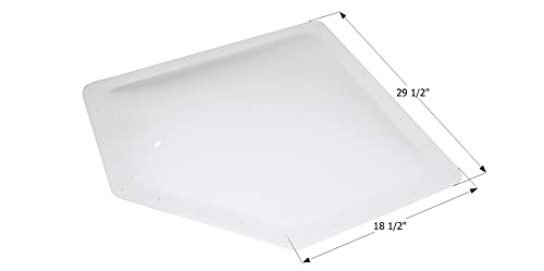 Algopix Similar Product 5 - ICON 12598 Skylight, NSL2615W, White