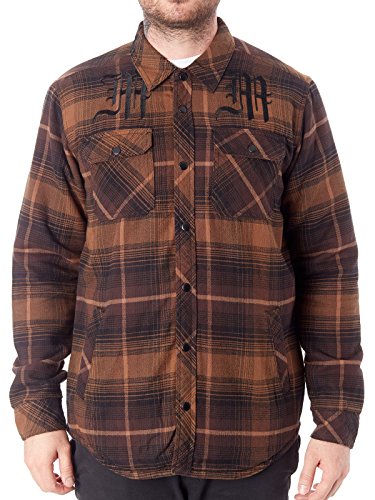 Algopix Similar Product 9 - Metal Mulisha Mens Wartime Flannel