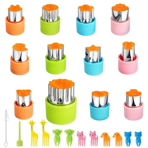 Algopix Similar Product 12 - LENK Vegetable Cutter Shapes SetMini