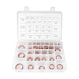 Algopix Similar Product 10 - 568Pcs 30 Sizes Copper Washers Flat