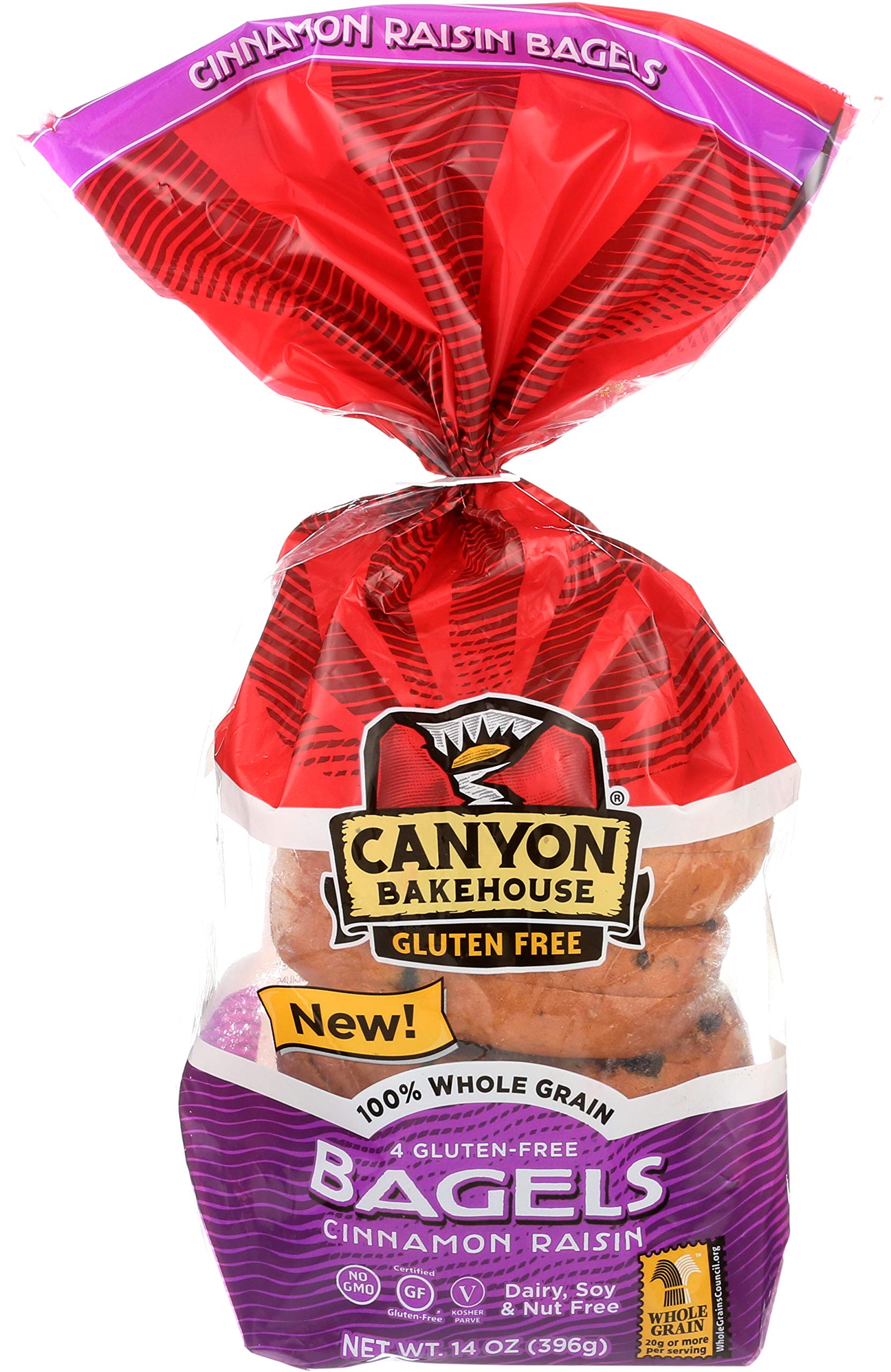 Algopix Similar Product 8 - Canyon Bakehouse Bagel Cinnamon Raisin