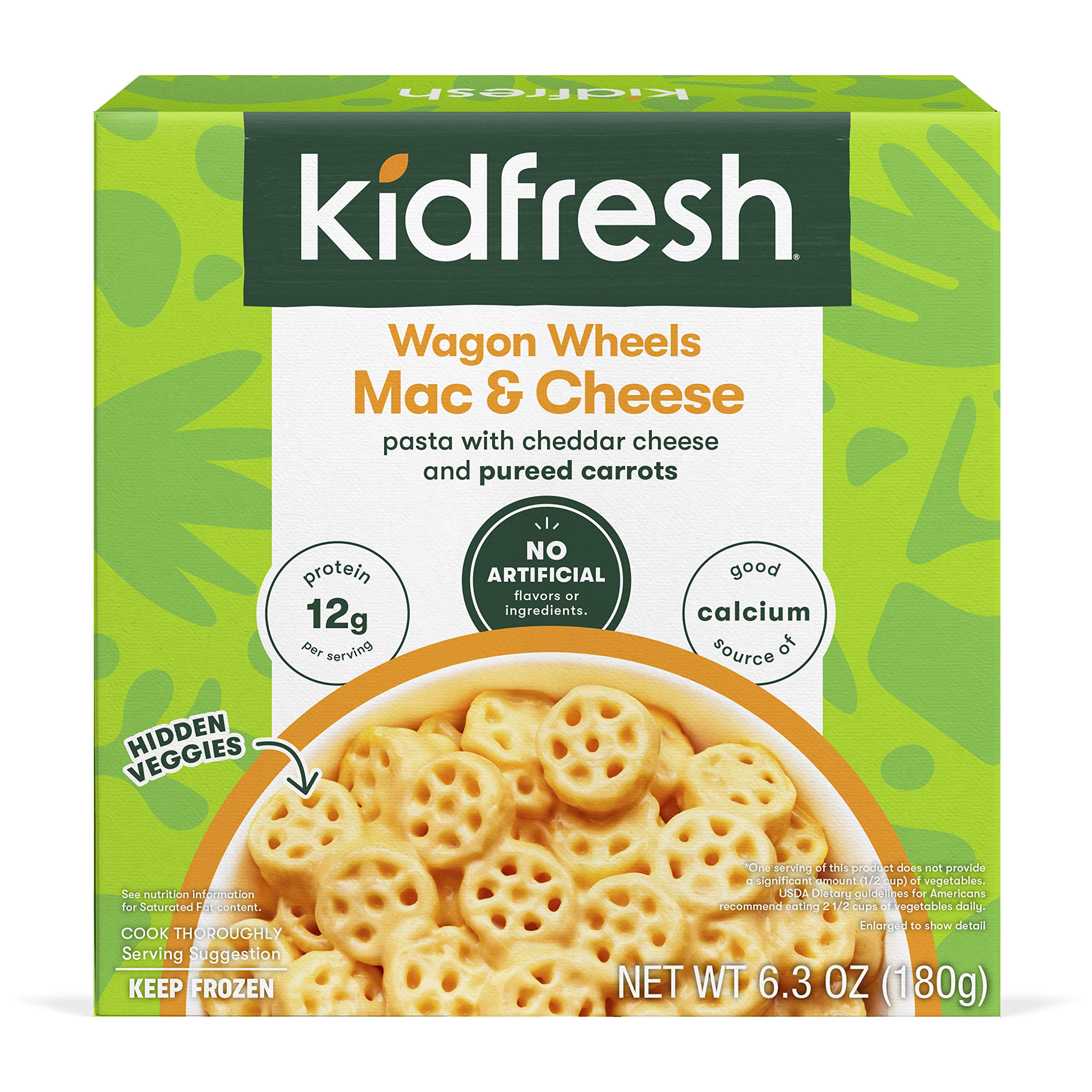 Algopix Similar Product 13 - Kidfresh Wagon Wheels Mac  Cheese