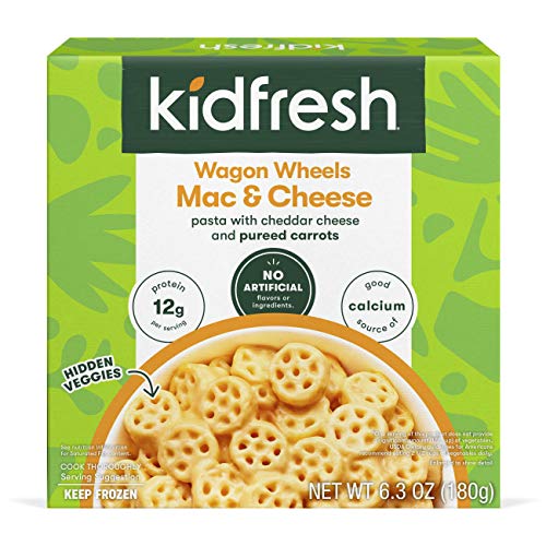 Algopix Similar Product 9 - Kidfresh Wagon Wheels Mac  Cheese