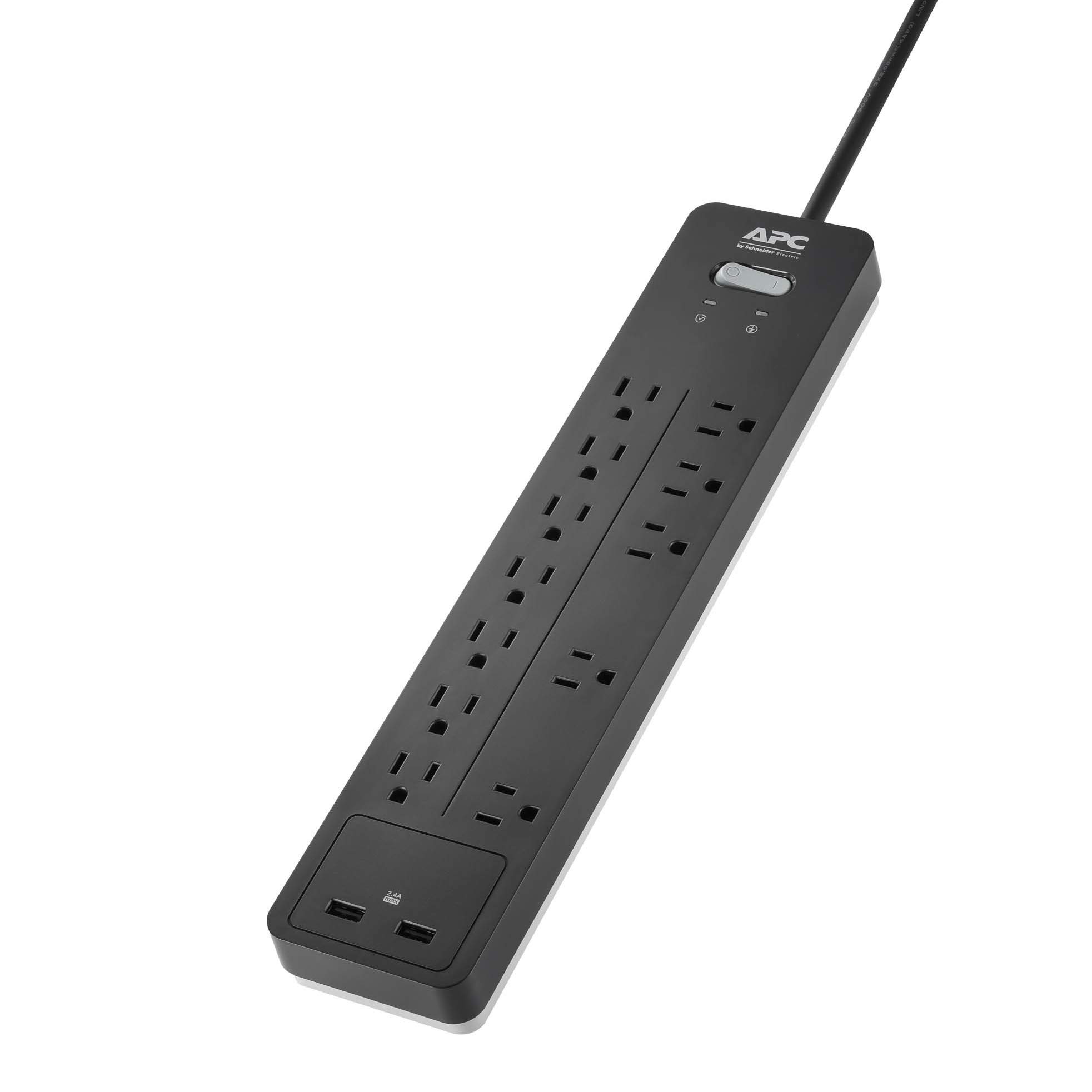 Algopix Similar Product 20 - APC Surge Protector Power Strip with
