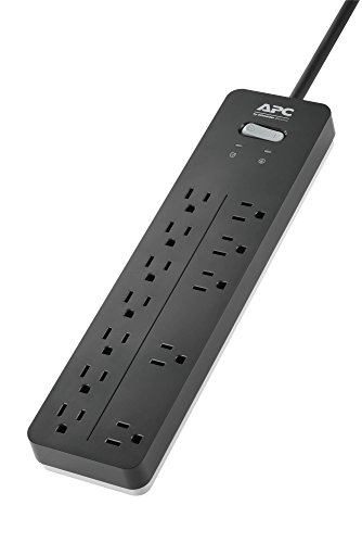 Algopix Similar Product 15 - APC Surge Protector Power Strip PH12