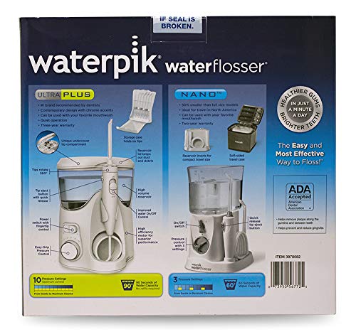 Algopix Similar Product 12 - Waterpik Ultra Plus Water Flosser Nano
