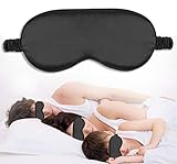 Algopix Similar Product 2 - Natural Silk Sleep Mask  Blindfold