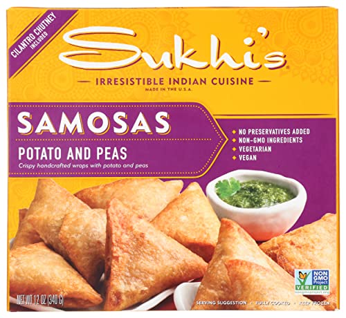 Algopix Similar Product 9 - Sukhis Potato  Pea Samosa Frozen