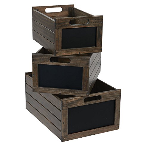 Algopix Similar Product 8 - SSWBasics Nesting Dark Oak Wood